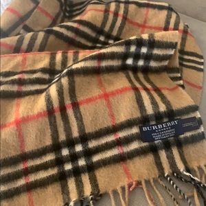 Classic Check Cashmere Scarf